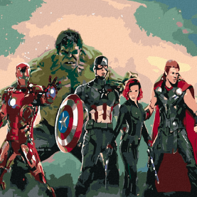 Pictură pe numere - Marvel – ZUTY RO