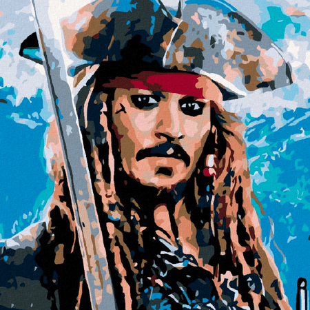 Pictură pe numere - Pirații din Caraibe