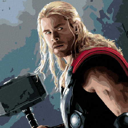 Pictură pe numere - Thor