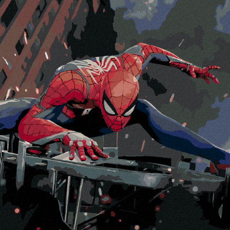 Pictură pe numere - Spiderman