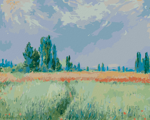 Goblen cu diamante - Lan de grâu (CLAUDE MONET)