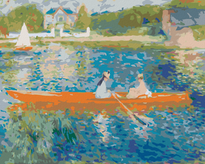 Goblen cu diamante - SENA LA ASNIERES (Schifful) (PIERRE-AUGUSTE RENOIR)