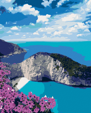Goblen cu diamante - PLAJA NAVAGIO