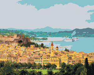 Goblen cu diamante - CORFU, GRECIA