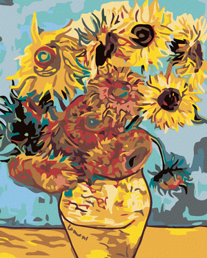 Goblen cu diamante - FLOAREA SOARELUI (VAN GOGH)